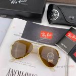 Best Replica Ray-Ban Aviator Sunglasses - Brown Sunglasses